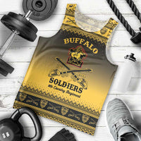 Buffalo Soldiers Christmas Men Tank Top 9th Cavalry Regiment - Wonder Print Shop