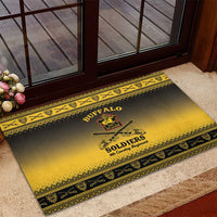 Buffalo Soldiers Christmas Rubber Doormat 9th Cavalry Regiment - Wonder Print Shop