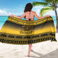 Buffalo Soldiers Christmas Sarong 9th Cavalry Regiment - Wonder Print Shop
