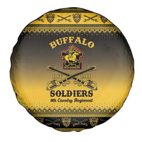 Buffalo Soldiers Christmas Spare Tire Cover 9th Cavalry Regiment - Wonder Print Shop