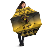 Buffalo Soldiers Christmas Umbrella 9th Cavalry Regiment - Wonder Print Shop