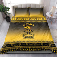 Buffalo Soldiers Christmas Bedding Set 10th Cavalry Regiment - Wonder Print Shop