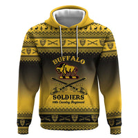 Buffalo Soldiers Christmas Hoodie 10th Cavalry Regiment - Wonder Print Shop