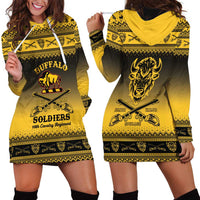 Buffalo Soldiers Christmas Hoodie Dress 10th Cavalry Regiment - Wonder Print Shop