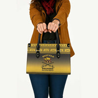 Buffalo Soldiers Christmas Leather Bag 10th Cavalry Regiment - Wonder Print Shop
