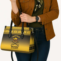 Buffalo Soldiers Christmas Leather Bag 10th Cavalry Regiment - Wonder Print Shop