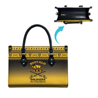 Buffalo Soldiers Christmas Leather Bag 10th Cavalry Regiment - Wonder Print Shop