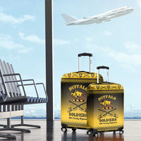 Buffalo Soldiers Christmas Luggage Cover 10th Cavalry Regiment - Wonder Print Shop