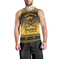 Buffalo Soldiers Christmas Men Tank Top 10th Cavalry Regiment - Wonder Print Shop