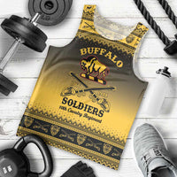 Buffalo Soldiers Christmas Men Tank Top 10th Cavalry Regiment - Wonder Print Shop