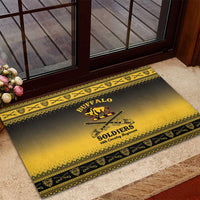 Buffalo Soldiers Christmas Rubber Doormat 10th Cavalry Regiment - Wonder Print Shop