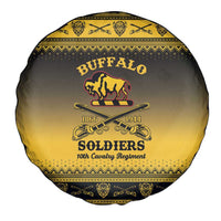 Buffalo Soldiers Christmas Spare Tire Cover 10th Cavalry Regiment - Wonder Print Shop