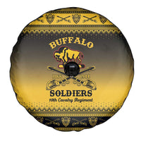 Buffalo Soldiers Christmas Spare Tire Cover 10th Cavalry Regiment - Wonder Print Shop