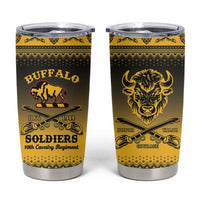 Buffalo Soldiers Christmas Tumbler Cup 10th Cavalry Regiment - Wonder Print Shop