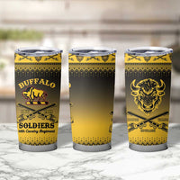 Buffalo Soldiers Christmas Tumbler Cup 10th Cavalry Regiment - Wonder Print Shop