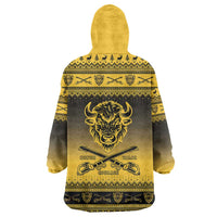 Buffalo Soldiers Christmas Wearable Blanket Hoodie 10th Cavalry Regiment - Wonder Print Shop