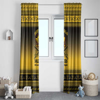 Buffalo Soldiers Christmas Window Curtain 10th Cavalry Regiment - Wonder Print Shop