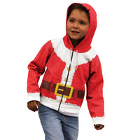 Santa Claus Costume Kid Hoodie Christmas Holiday Cosplay - Wonder Print Shop