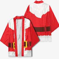 Santa Claus Costume Kimono Christmas Holiday Cosplay - Wonder Print Shop