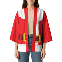 Santa Claus Costume Kimono Christmas Holiday Cosplay - Wonder Print Shop