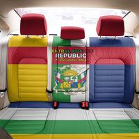 Central African Republic Back Car Seat Cover Happy Republic Day - Wonder Print Shop