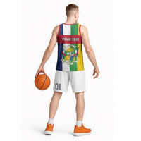 Personalized Central African Republic Basketball Jersey Happy Republic Day - Wonder Print Shop
