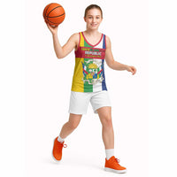 Personalized Central African Republic Basketball Jersey Happy Republic Day - Wonder Print Shop