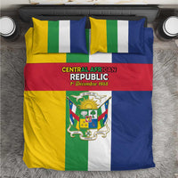 Central African Republic Bedding Set Happy Republic Day - Wonder Print Shop