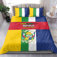 Central African Republic Bedding Set Happy Republic Day - Wonder Print Shop