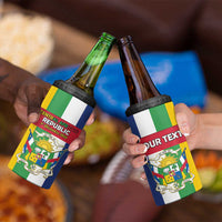Personalized Central African Republic 4 in 1 Can Cooler Tumbler Happy Republic Day - Wonder Print Shop