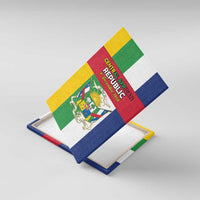 Central African Republic Canvas Wall Art Happy Republic Day - Wonder Print Shop