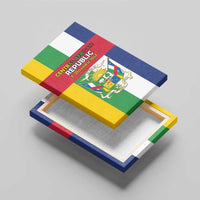 Central African Republic Canvas Wall Art Happy Republic Day - Wonder Print Shop