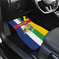 Personalized Central African Republic Car Mats Happy Republic Day - Wonder Print Shop