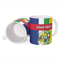 Personalized Central African Republic Ceramic Mug Happy Republic Day - Wonder Print Shop