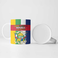 Personalized Central African Republic Ceramic Mug Happy Republic Day - Wonder Print Shop