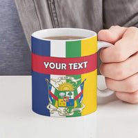 Personalized Central African Republic Ceramic Mug Happy Republic Day - Wonder Print Shop