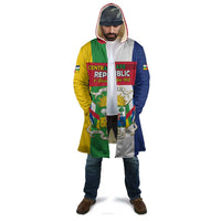 Personalized Central African Republic Cloak Happy Republic Day - Wonder Print Shop