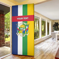 Personalized Central African Republic Door Cover Happy Republic Day - Wonder Print Shop