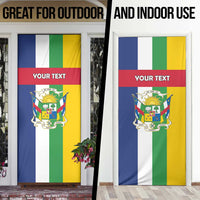 Personalized Central African Republic Door Cover Happy Republic Day - Wonder Print Shop