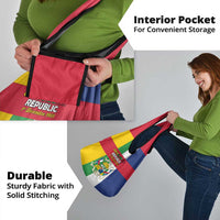 Central African Republic Grocery Bag Happy Republic Day - Wonder Print Shop