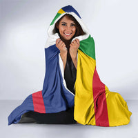 Central African Republic Hooded Blanket Happy Republic Day - Wonder Print Shop