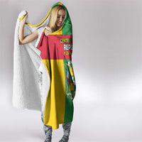 Central African Republic Hooded Blanket Happy Republic Day - Wonder Print Shop