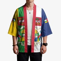 Personalized Central African Republic Kimono Happy Republic Day - Wonder Print Shop