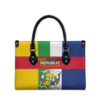 Central African Republic Leather Bag Happy Republic Day - Wonder Print Shop