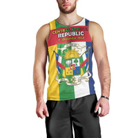 Personalized Central African Republic Men Tank Top Happy Republic Day - Wonder Print Shop