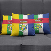 Central African Republic Pillow Cover Happy Republic Day - Wonder Print Shop