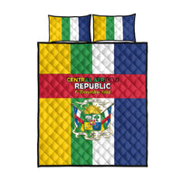 Central African Republic Quilt Bed Set Happy Republic Day - Wonder Print Shop