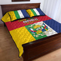 Central African Republic Quilt Bed Set Happy Republic Day - Wonder Print Shop