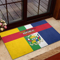Central African Republic Rubber Doormat Happy Republic Day - Wonder Print Shop
