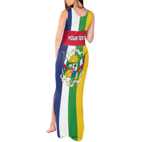 Personalized Central African Republic Tank Maxi Dress Happy Republic Day - Wonder Print Shop